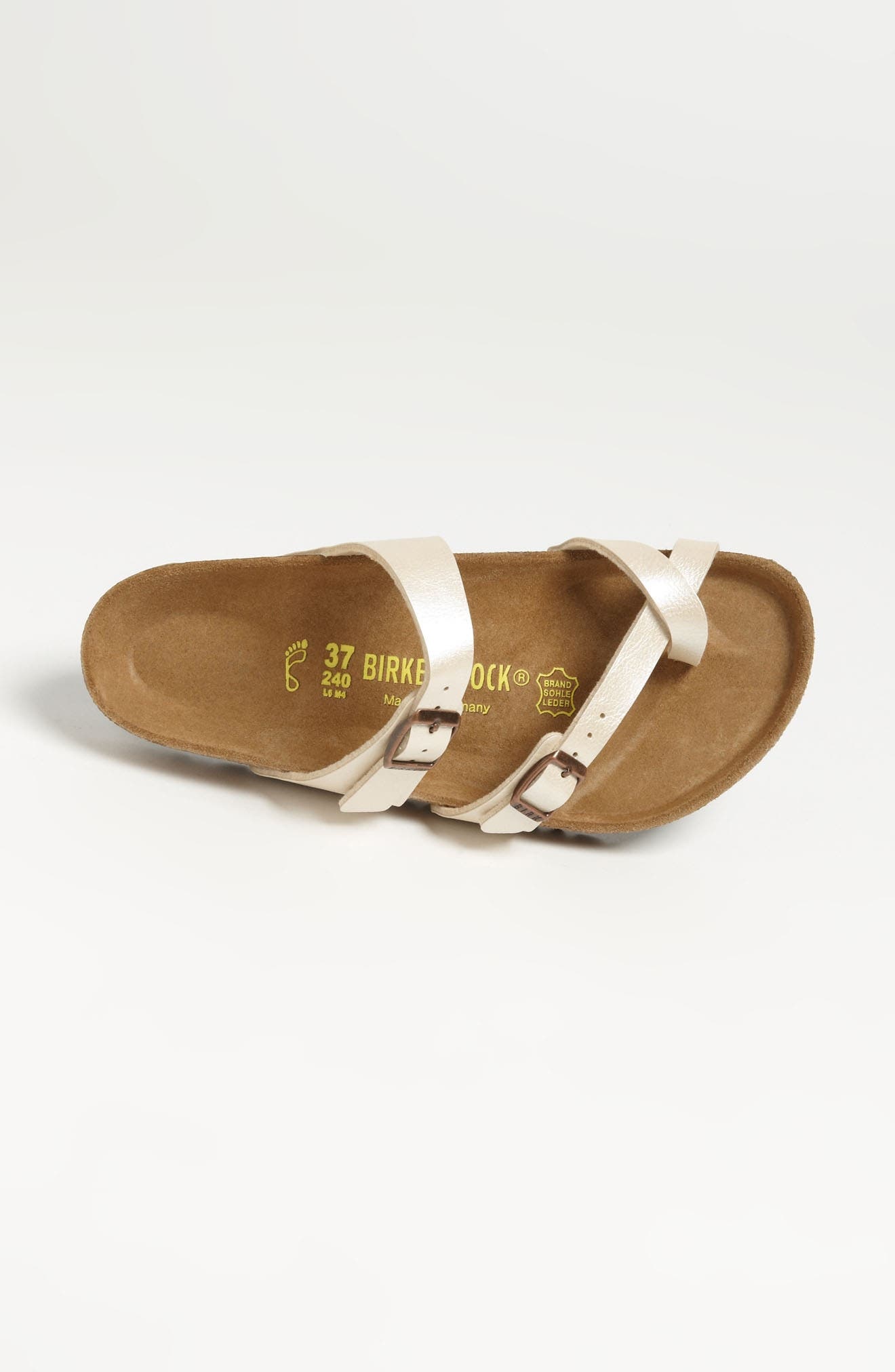 Birkenstock Mayari Birko-Flor Sandal in Antique Lace White at Nordstrom - 5