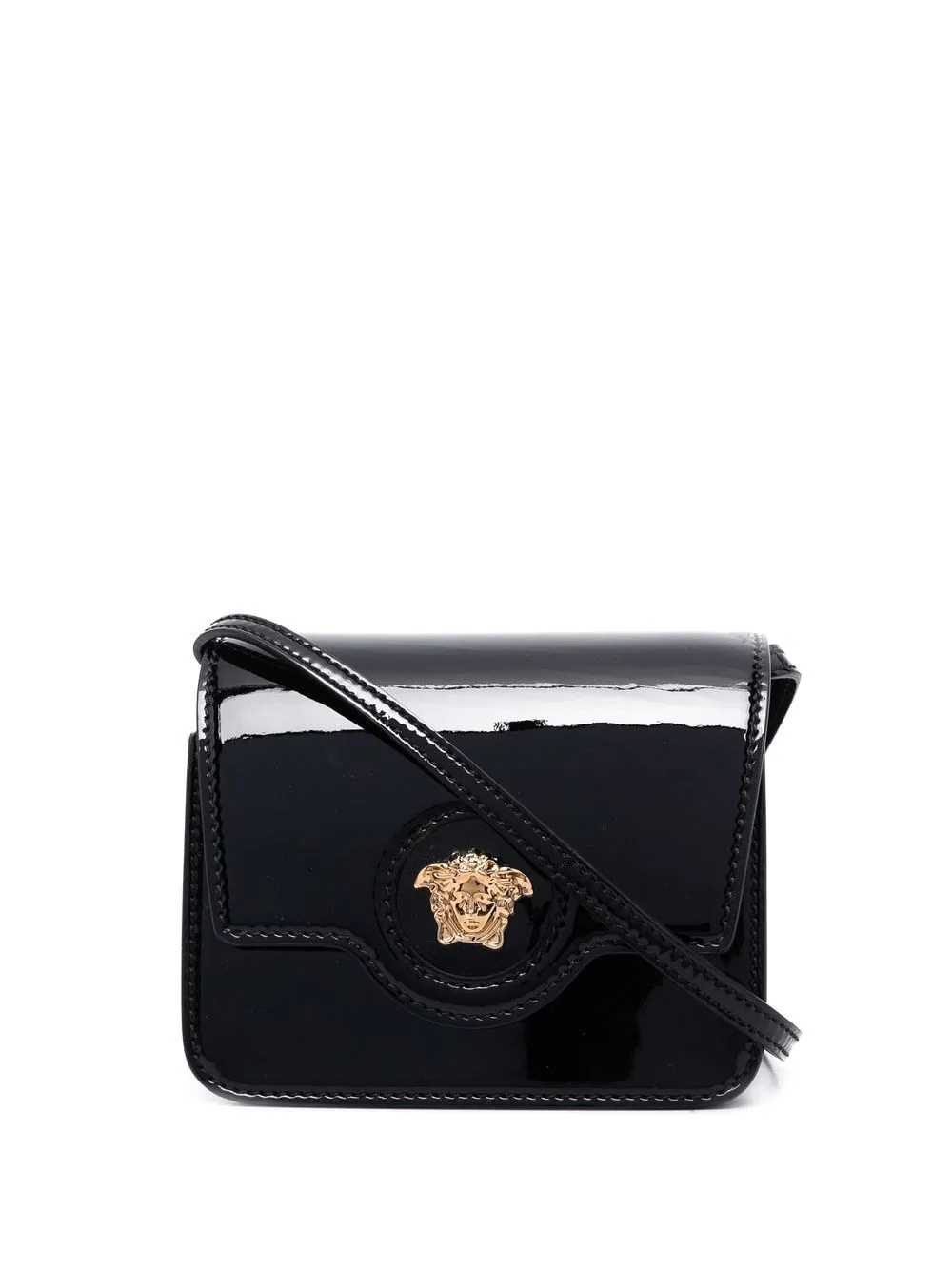 La Medusa glossy crossbody bag - 1