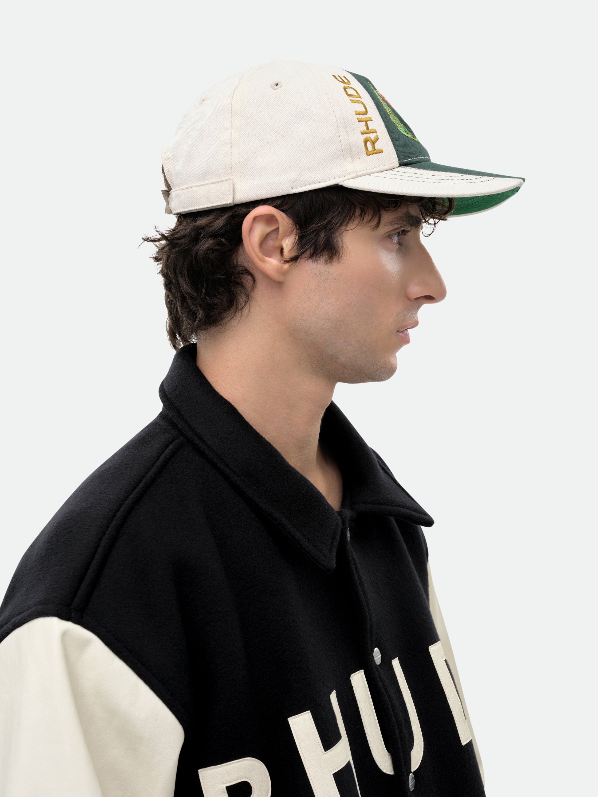 RACING CREST 6-PANEL HAT - 8