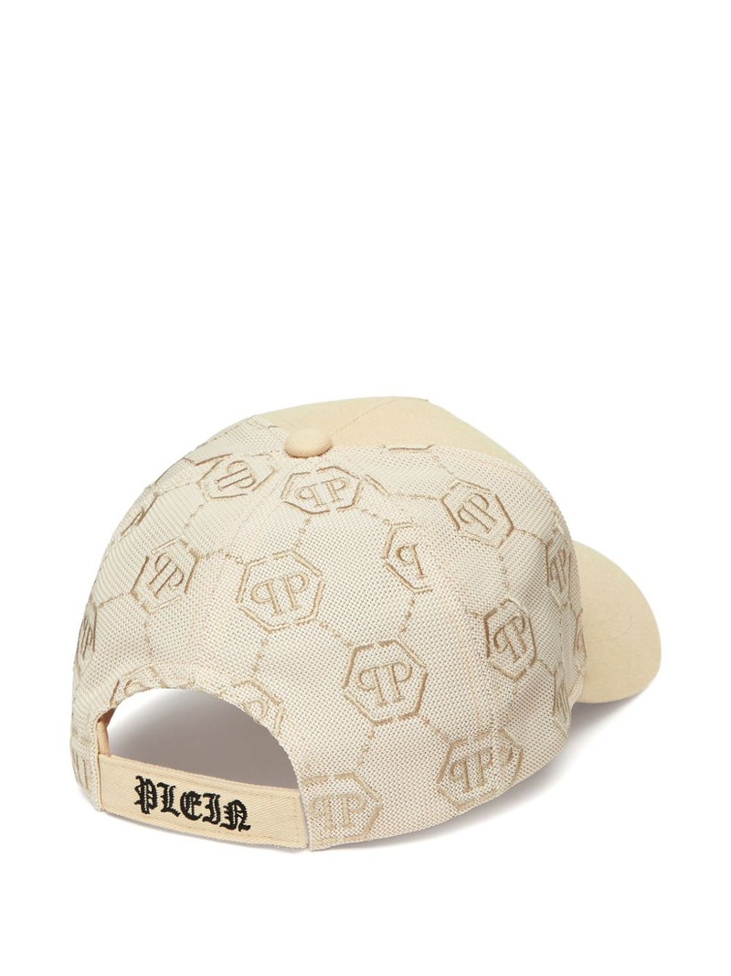 PHILIPP PLEIN Hexagon-plaque cap outlook