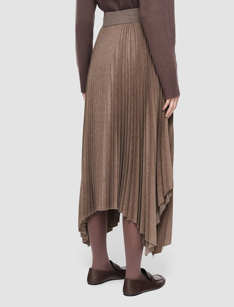 Pleated Flannel Ade Skirt 3