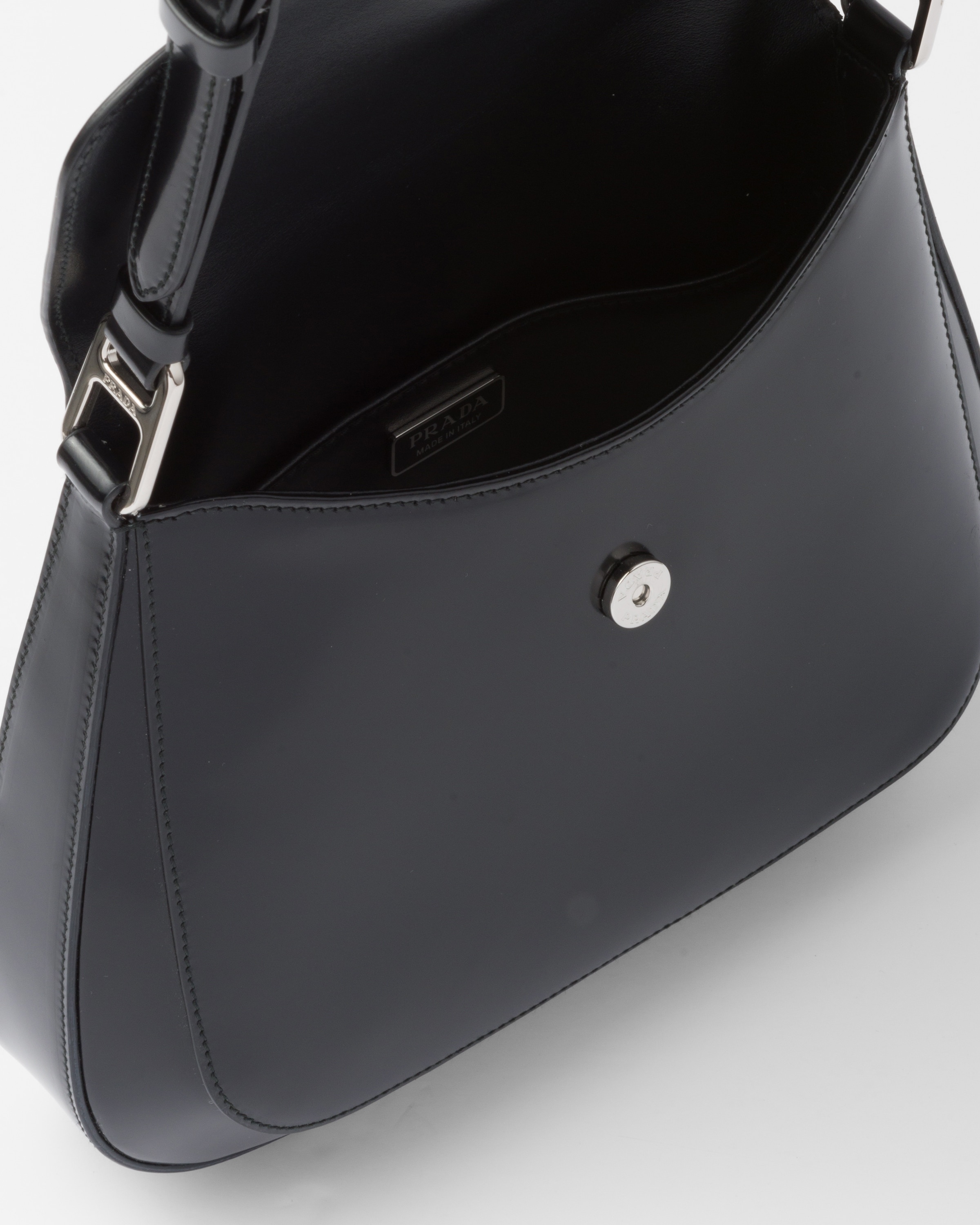 Prada Cleo brushed leather shoulder bag - 5