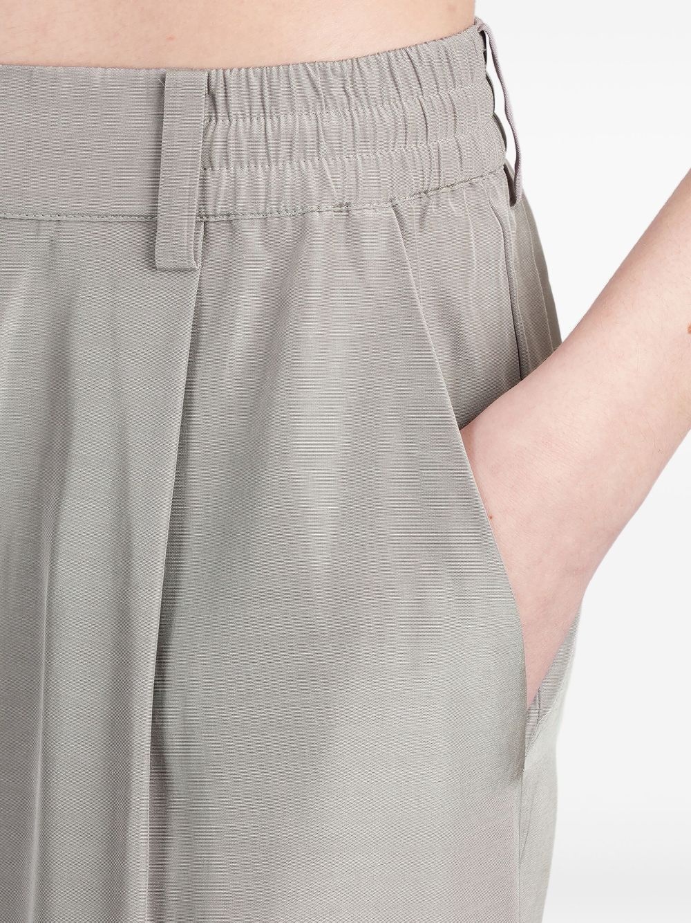 pleat-detailing trousers - 5
