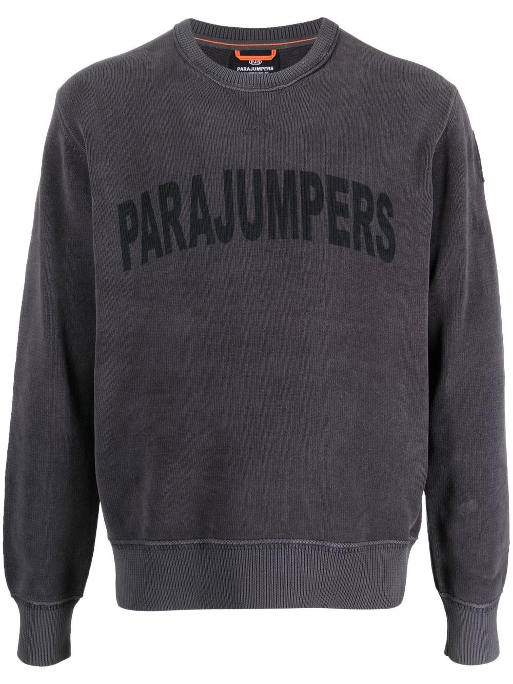 logo-print long-sleeve sweatshirt - 1