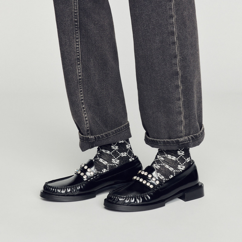 Sandro Double S jacquard socks outlook