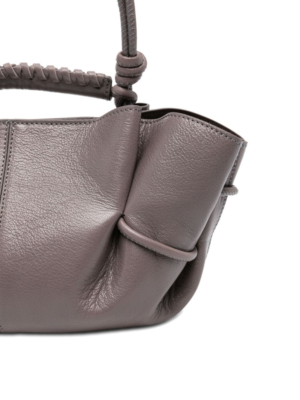 Arta braided-handle shoulder bag - 4