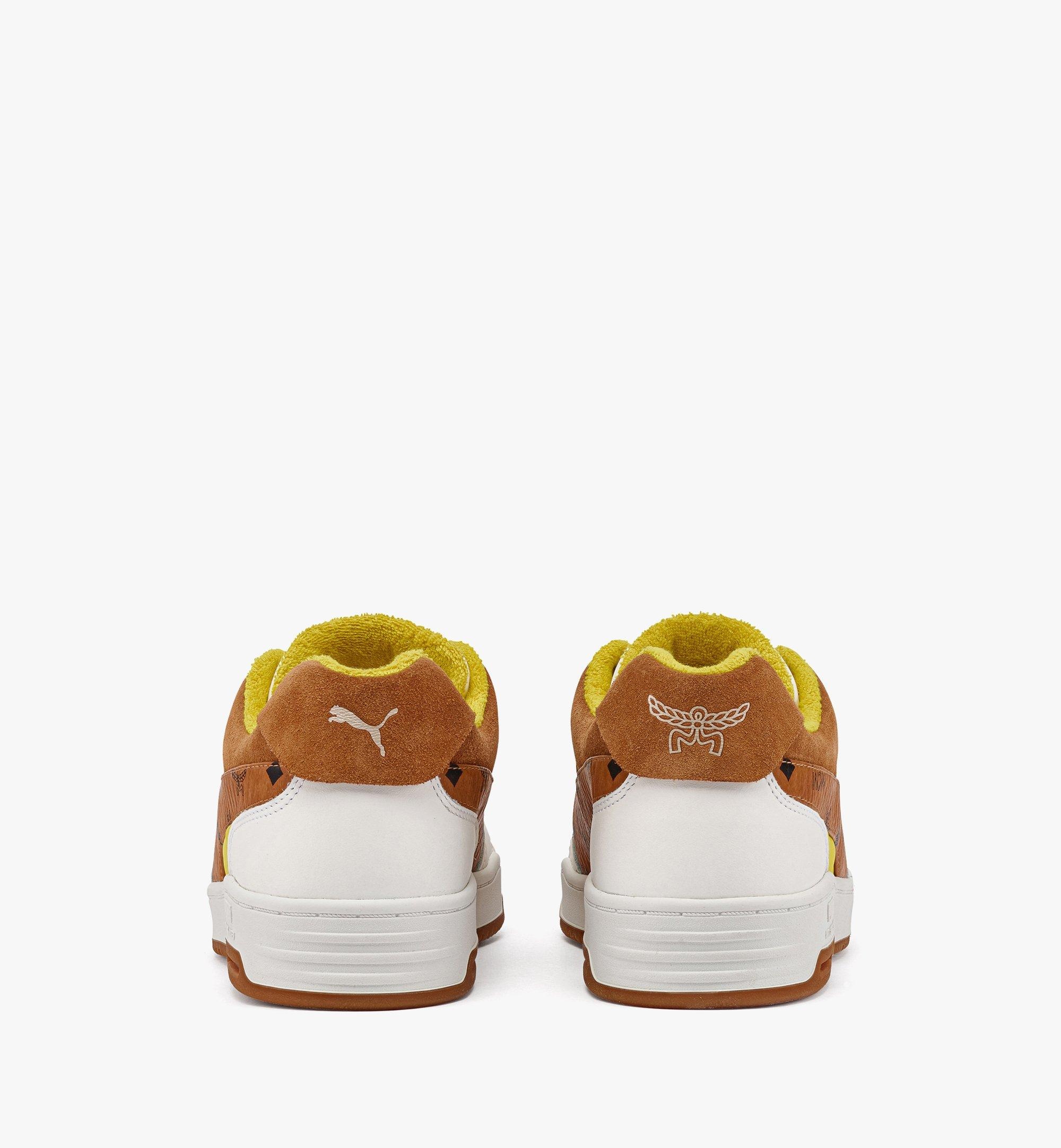 MCM x PUMA Slipstream Sneakers in Visetos - 4