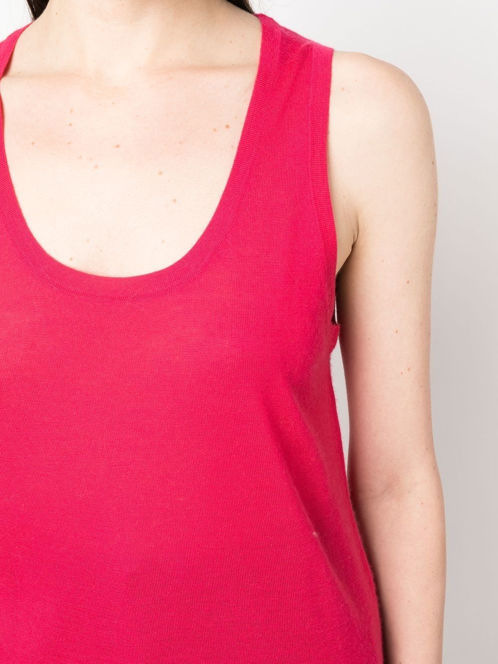 scoop neck tank top - 5