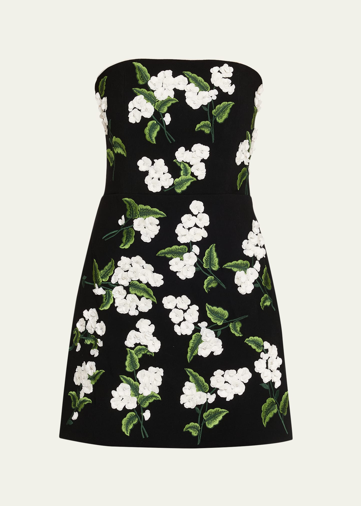 Velia Embellished Strapless Mini Gown - 1