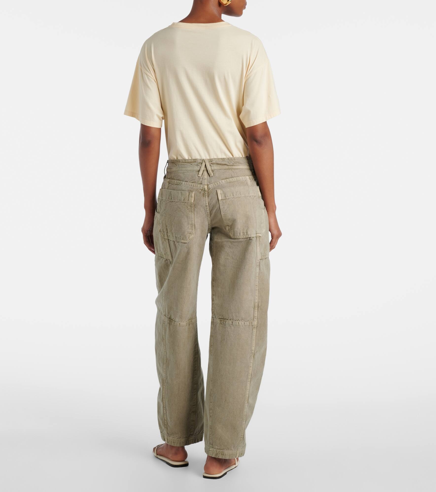 Rookie cotton barrel-leg cargo pants - 3