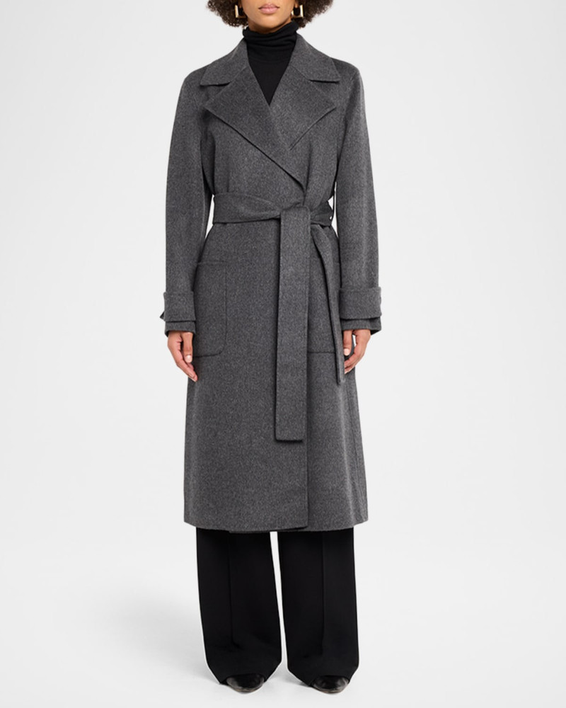 JOSEPH Arline Double-Face Wool-Cashmere Coat outlook
