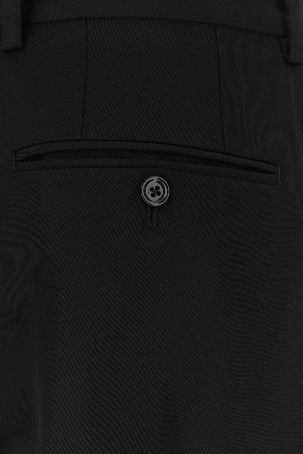 Black wool pant - 5
