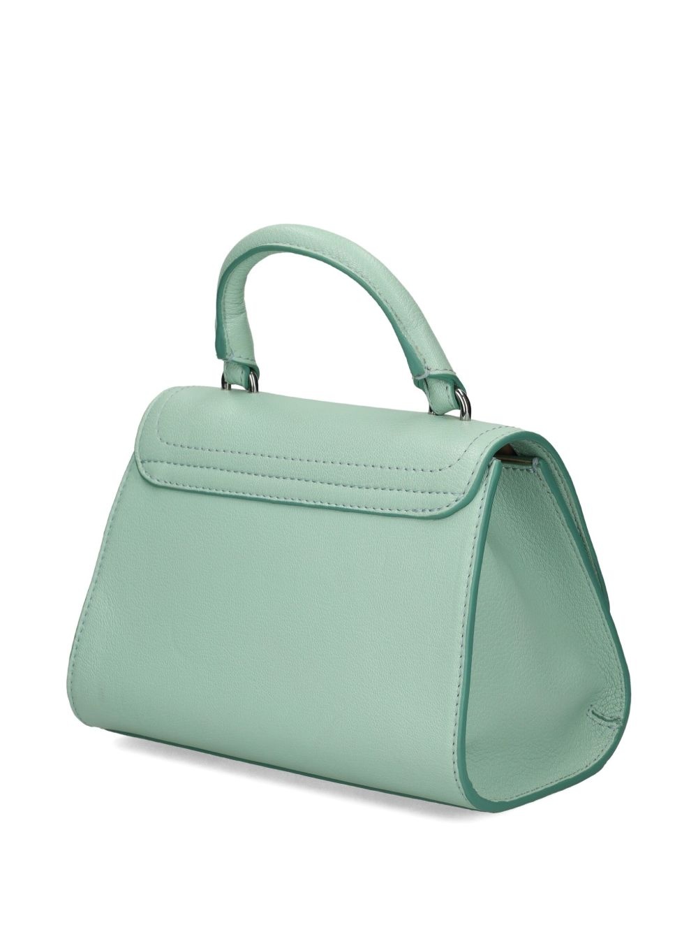 logo-print satchel bag - 3