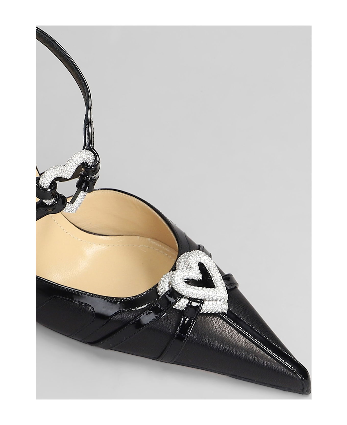 Pumps In Black Leather - 5