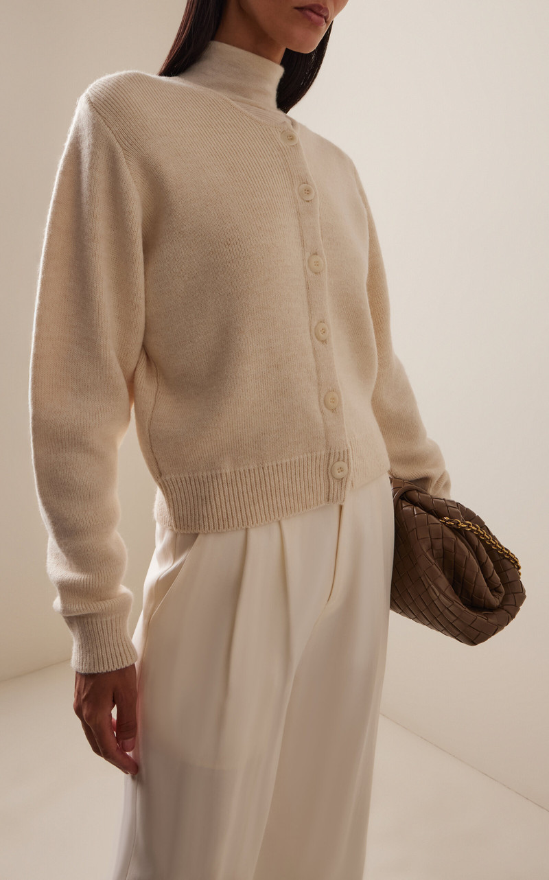 Lemaire Knit Cardigan ivory outlook