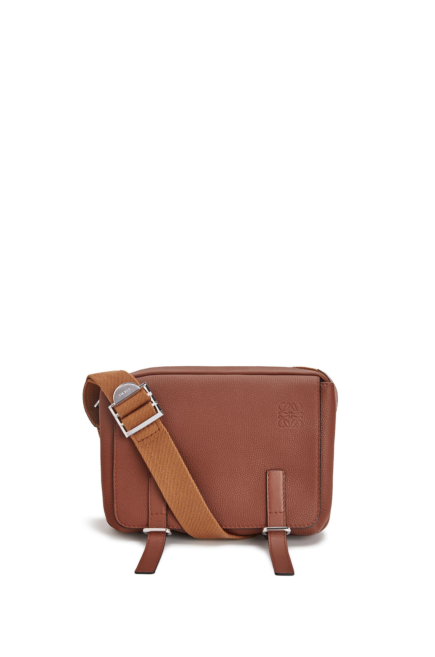 XS Military messenger bag in soft grained calfskin - 1