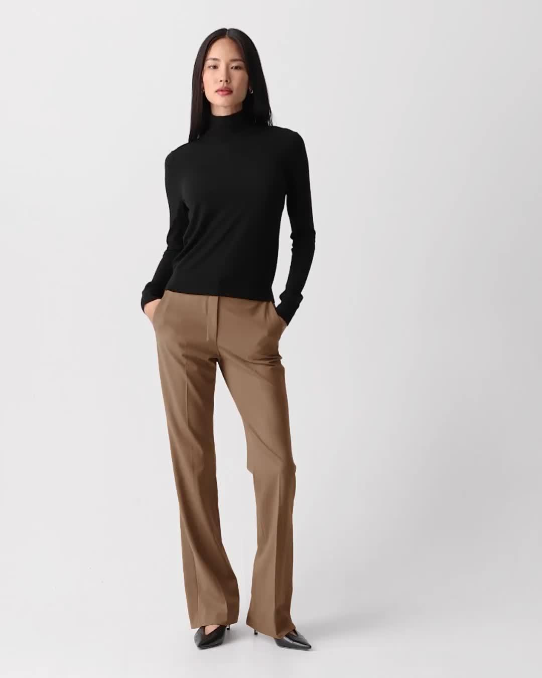Turtleneck Sweater in Regal Wool - 7