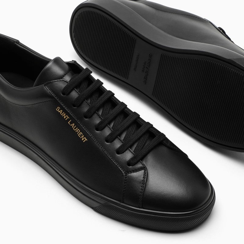 Saint Laurent Andy Low-Top Sneakers In Black Leather Men - 5