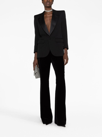 TOM FORD high-waisted flared trousers outlook