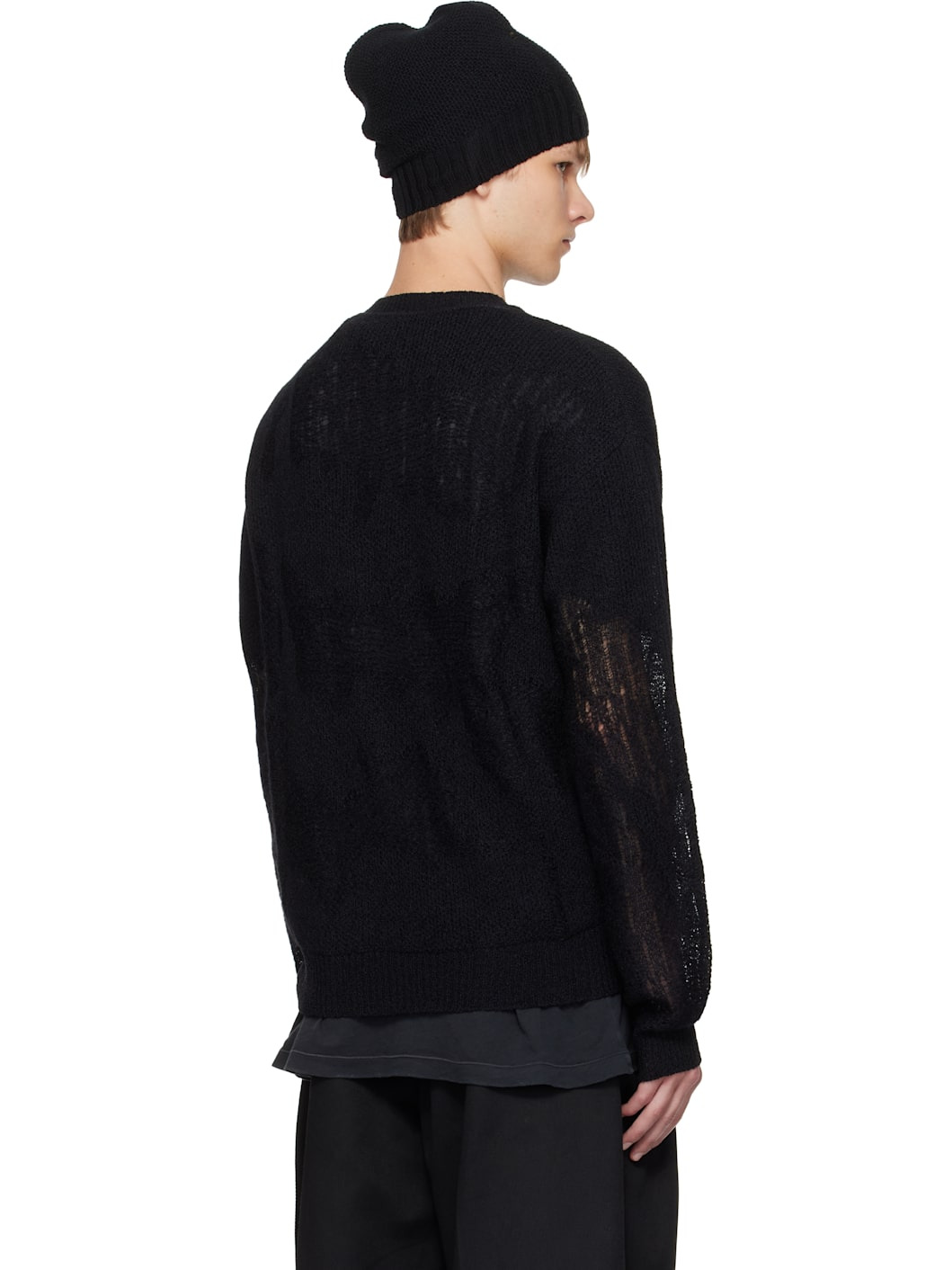 Black Kamillo Oversize Sweater - 3