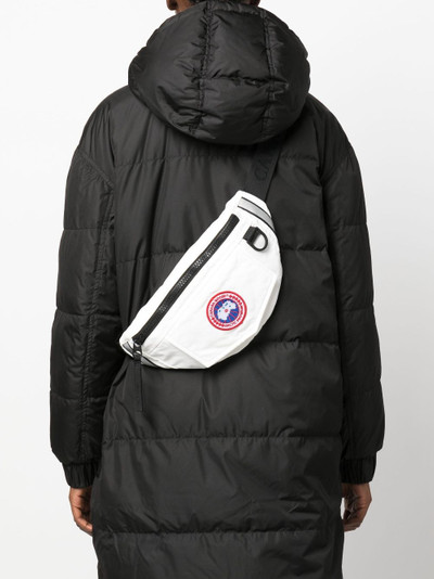 Canada Goose logo-patch belt bag outlook