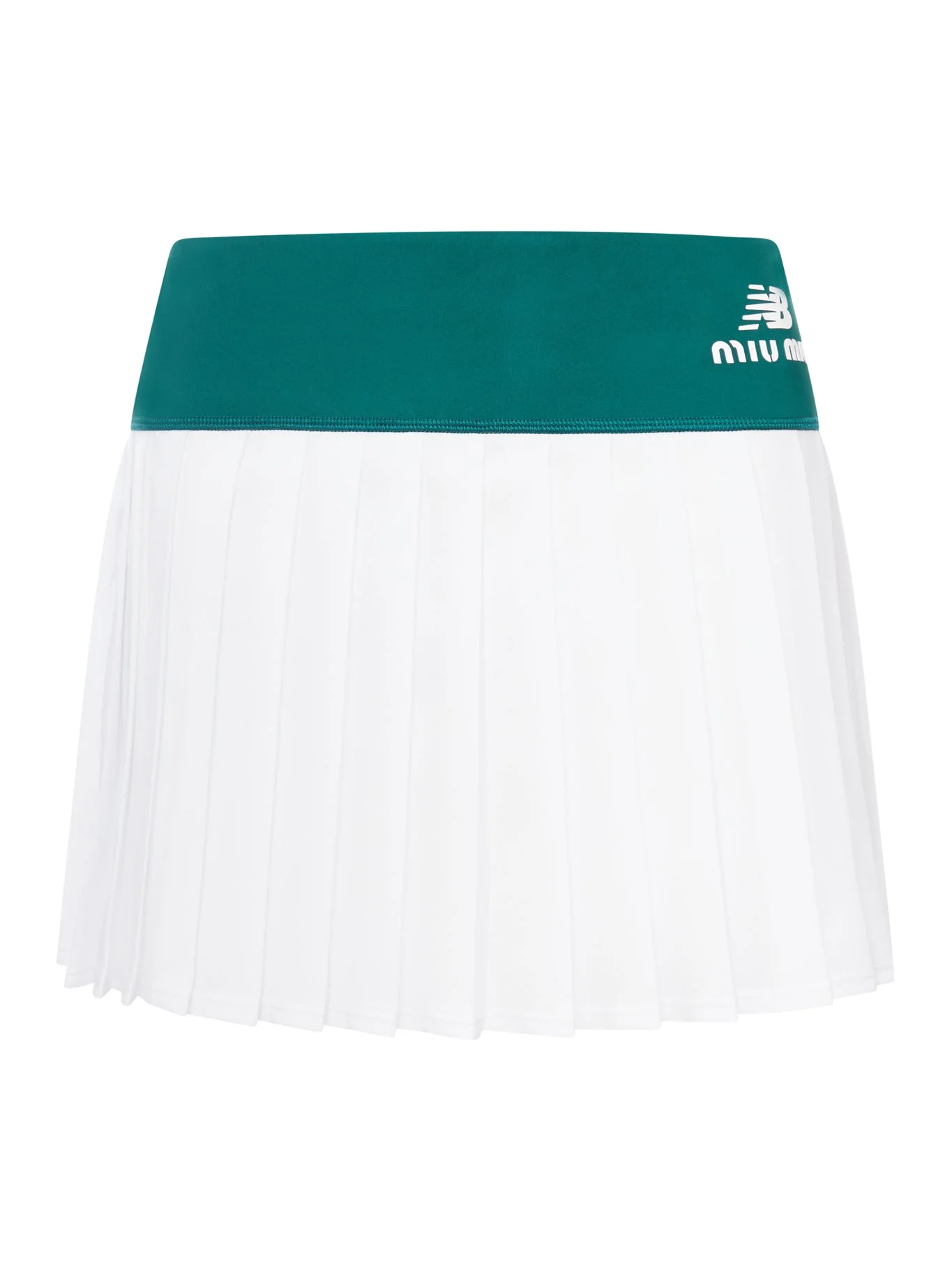 NEW BALANCE X MIU MIU PLEATED TENNIS SKIRT FEATURING COCO GAUFF - 1