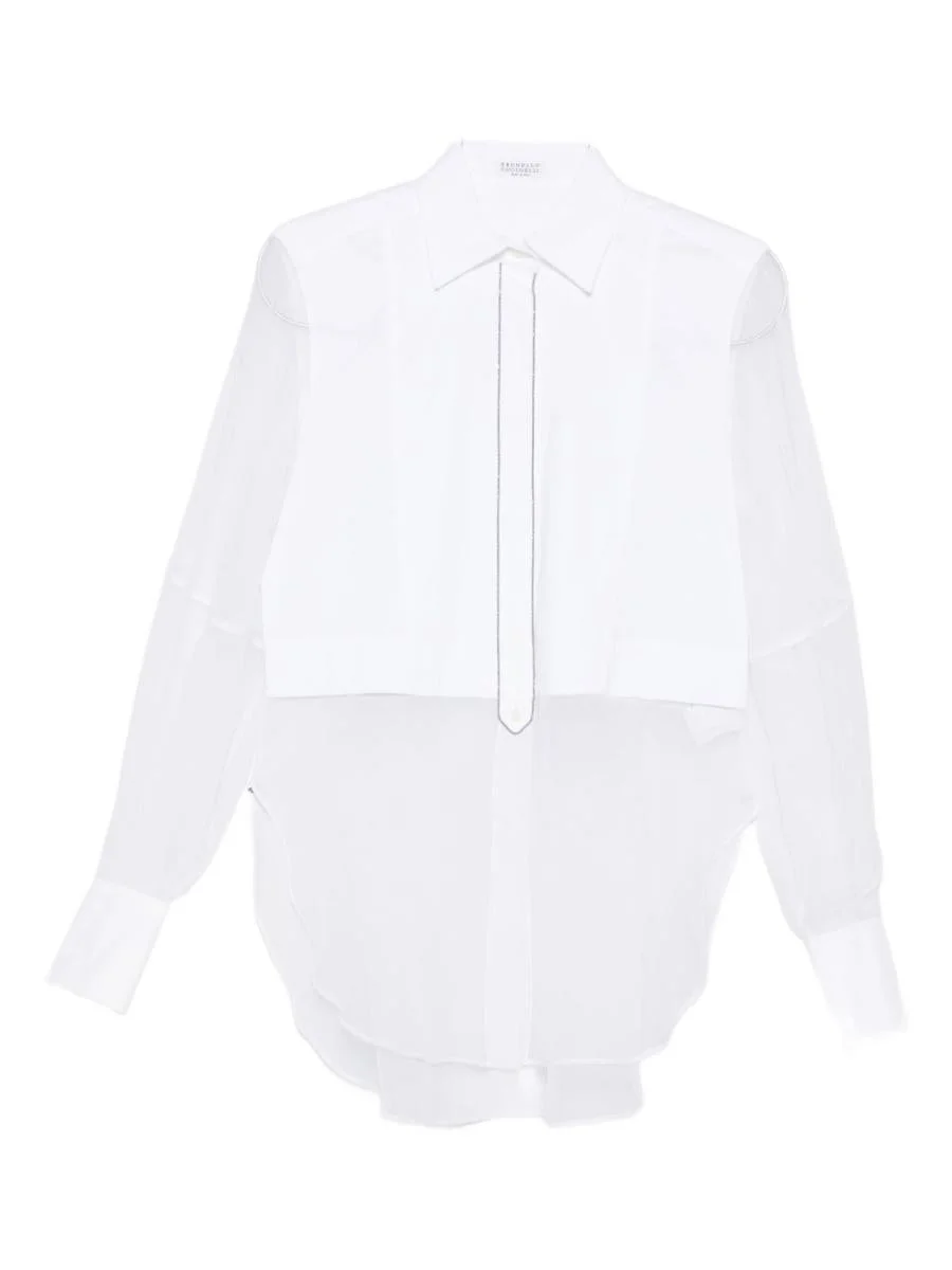 Brunello Cucinelli Shirts White - 1