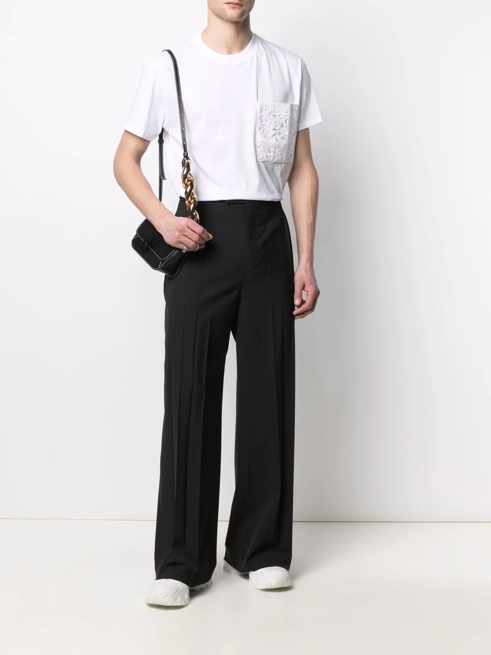 tailored wide-leg trousers - 2