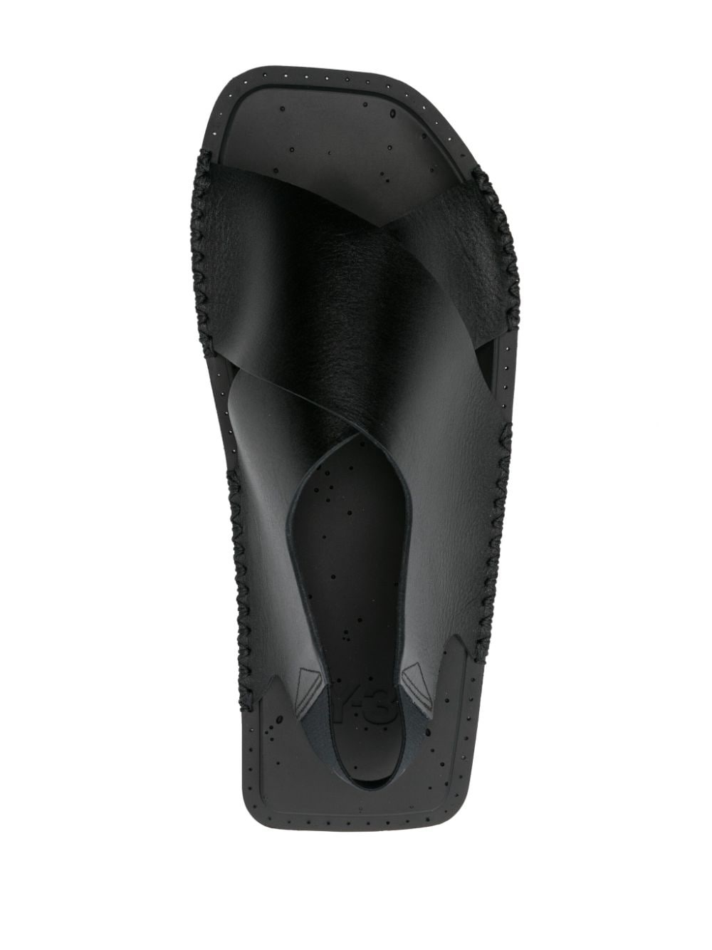 chunky leather sandals - 4