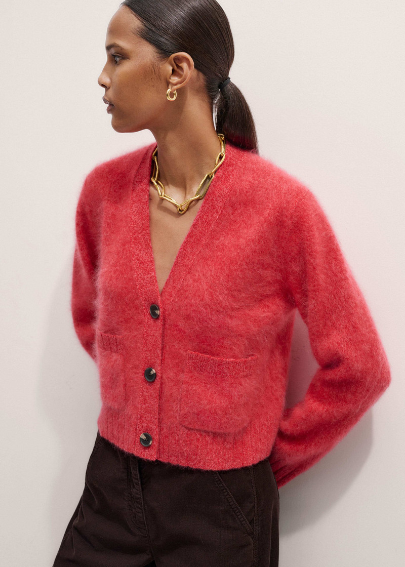 V-Neck Cardigan 6