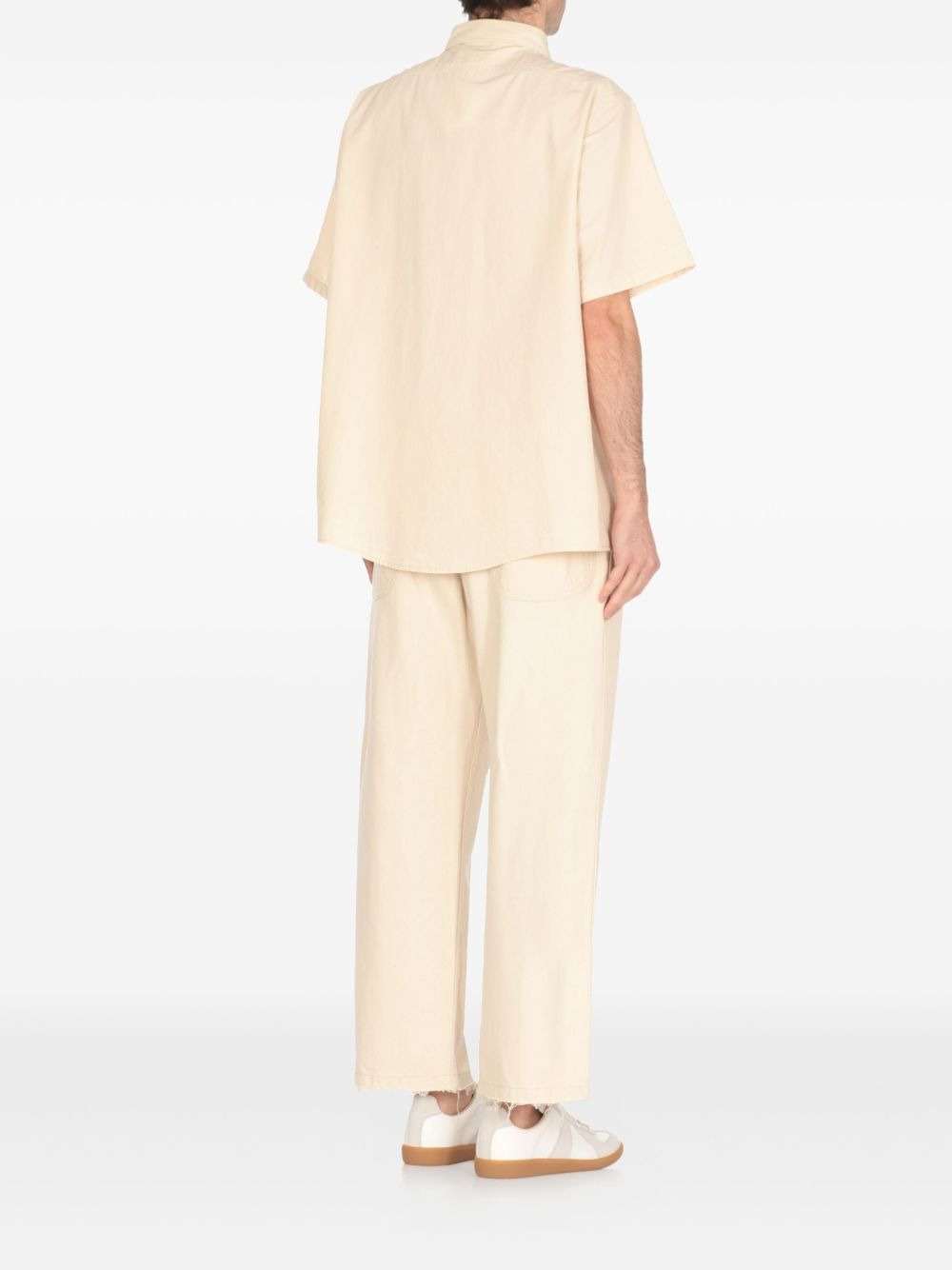 short-sleeve chest-pocket shirt - 4