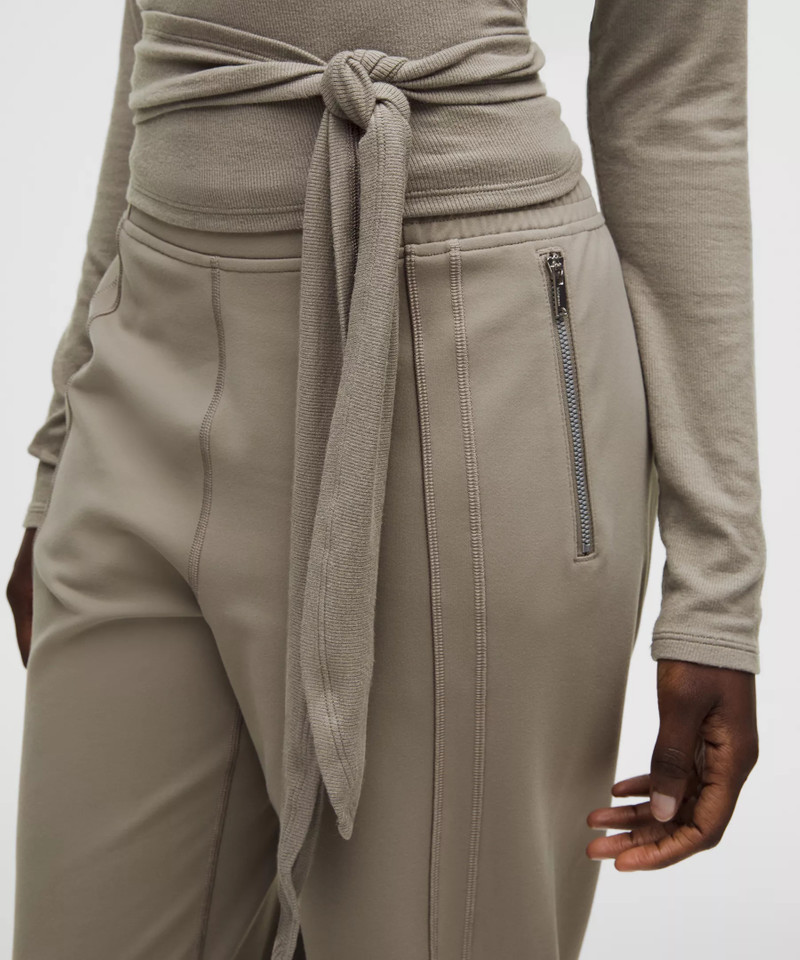 Front-to-Back Wrap-Waist Long-Sleeve Shirt 5