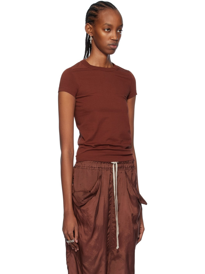 Brown Cropped Level T-Shirt 2