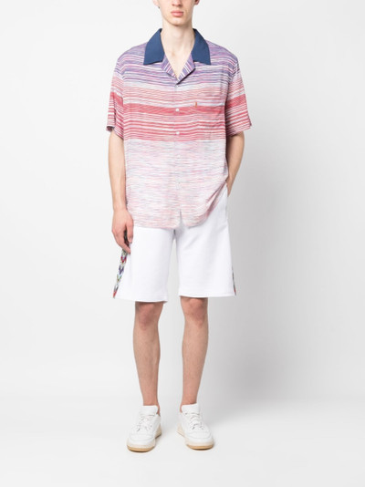 Missoni stripe-pattern shirt outlook
