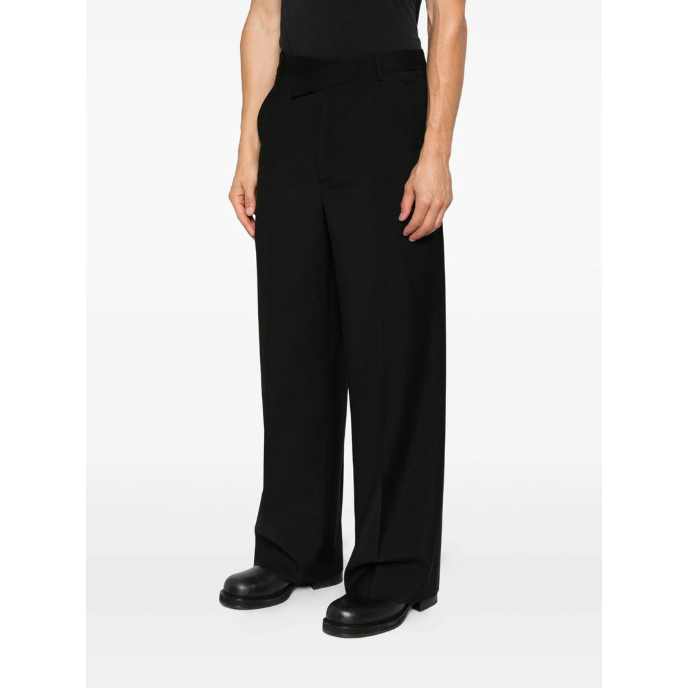 Ann Demeulemeester Black Trousers - Regular & Straight-Leg Trousers Men - 4