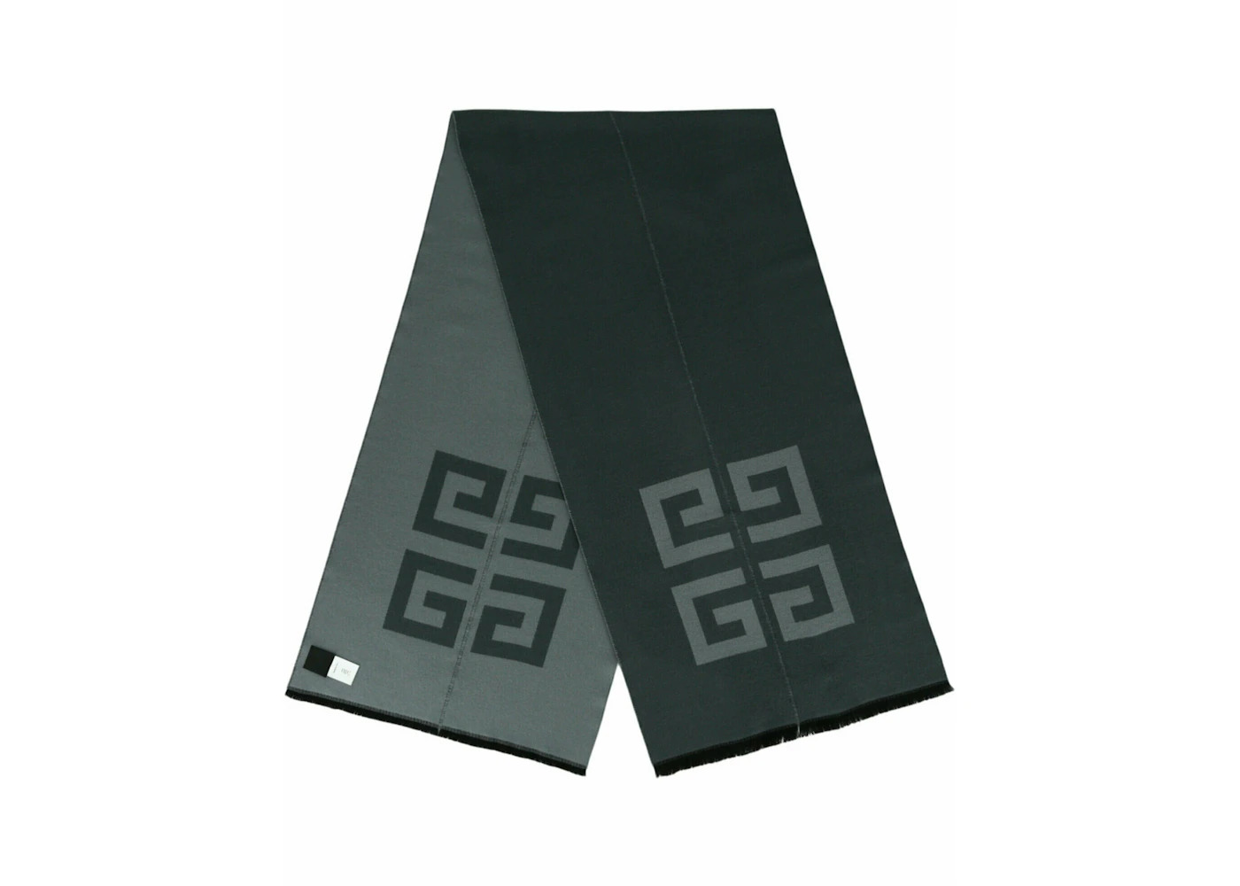Givenchy Split Oblong Scarf Grey - 5