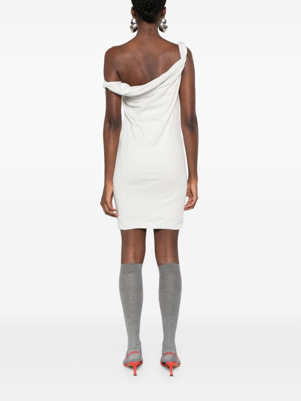MSGM one-shoulder mini dress | REVERSIBLE