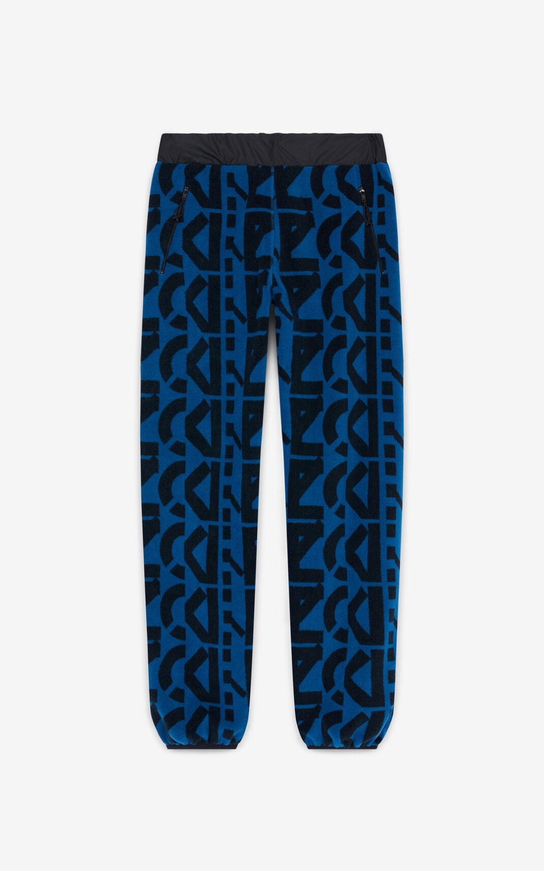 KENZO Sport monogrammed fleece jogging trousers - 1