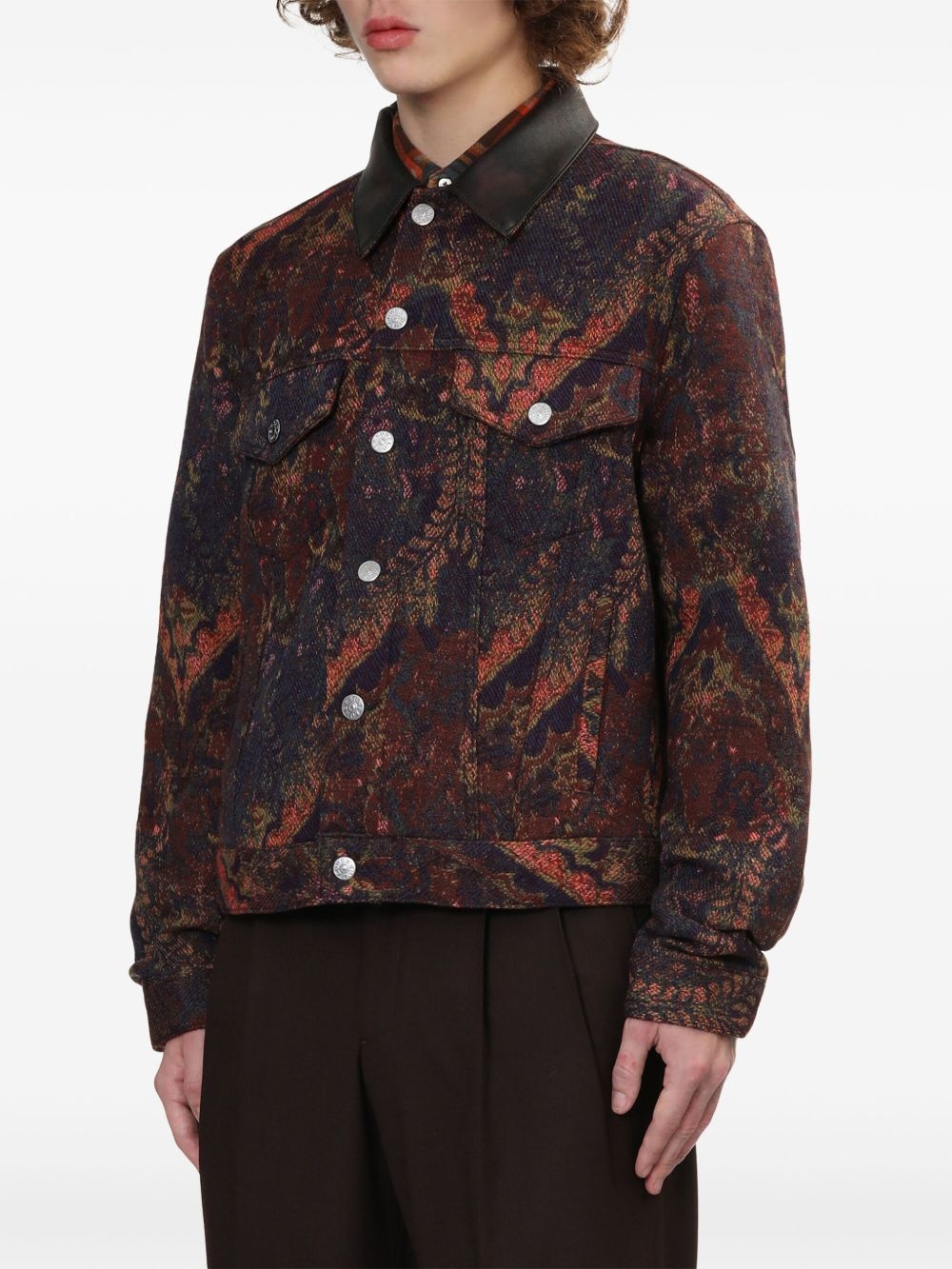 abstract-pattern jacket - 3