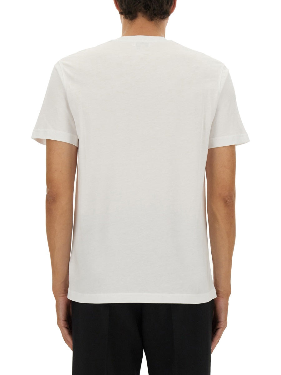 Moschino Men T-Shirt With Logo Ribbon - 3
