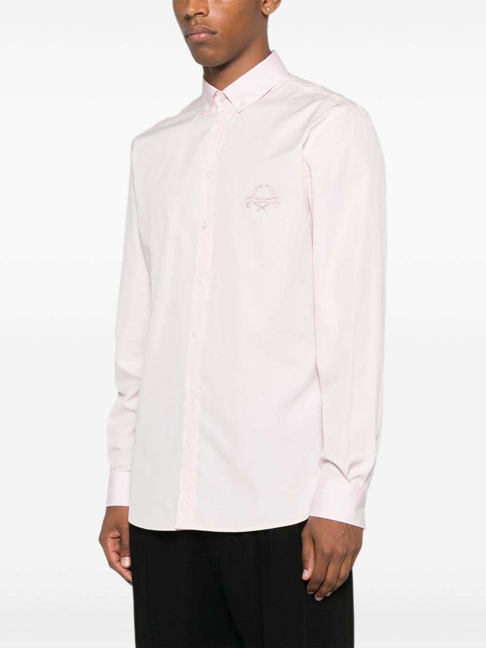 embroidered cotton shirt - 3