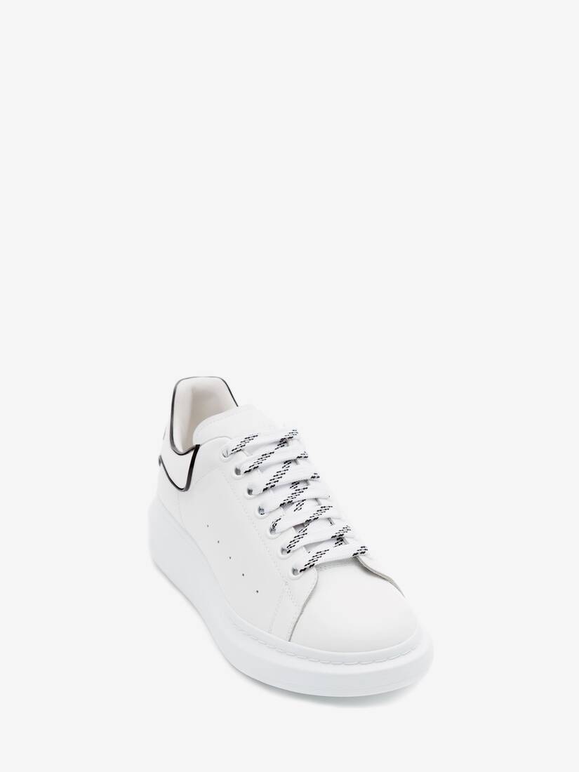 Men's Oversized Sneaker in White/black - 2
