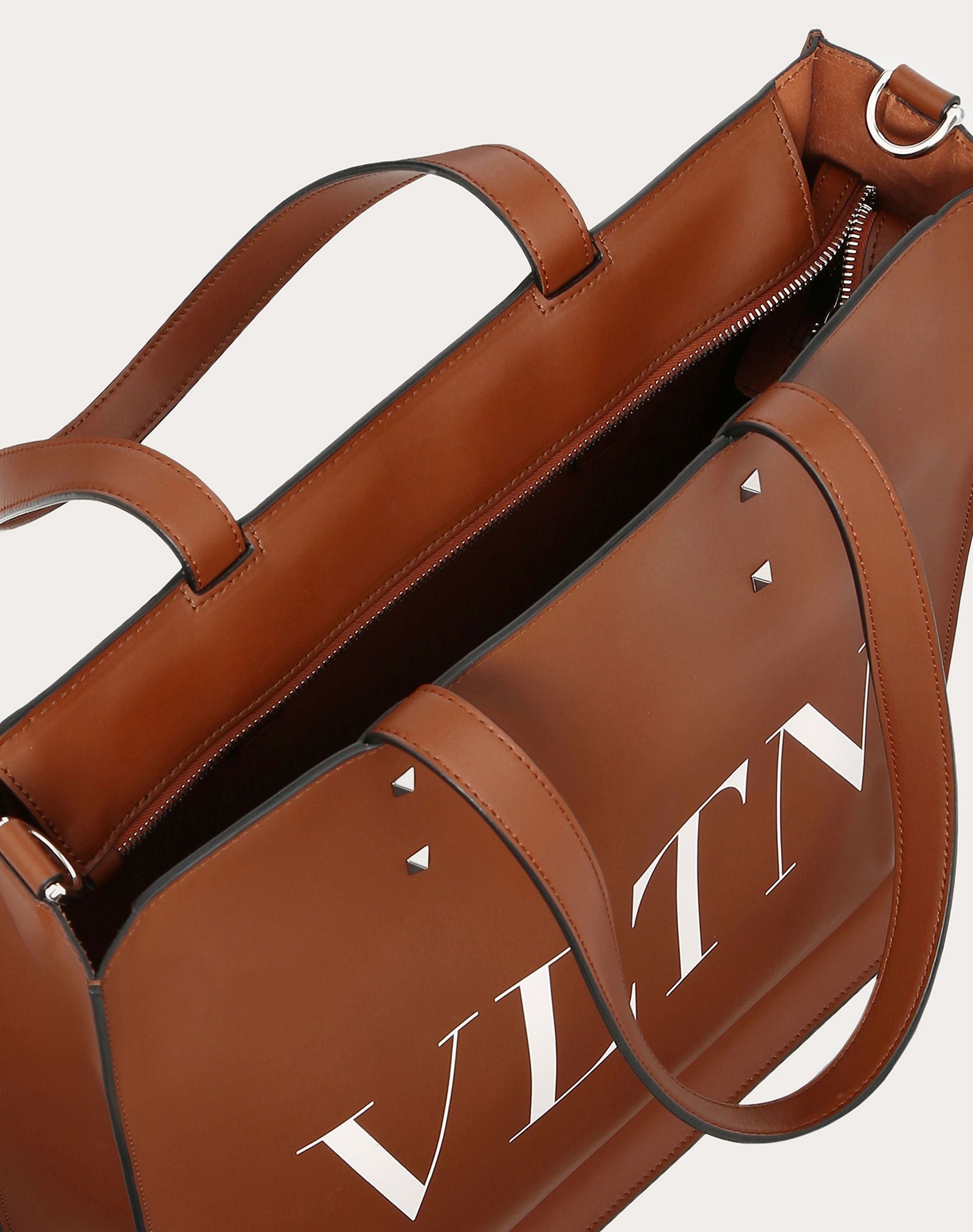 LEATHER VLTN TOTE - 4