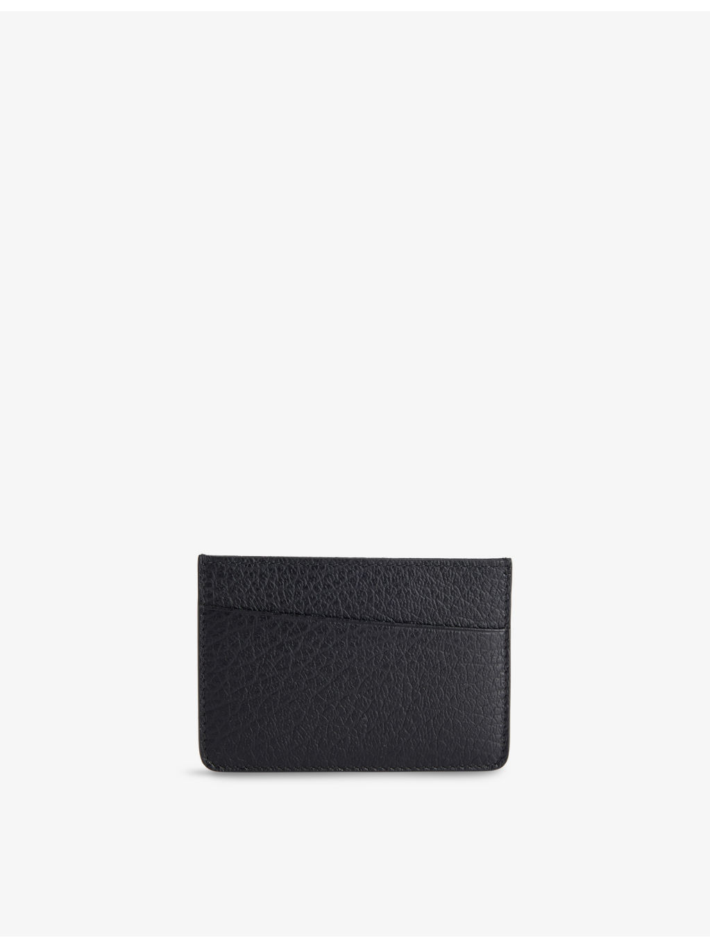 Four-Stitch Slim Leather Card Holder - 3