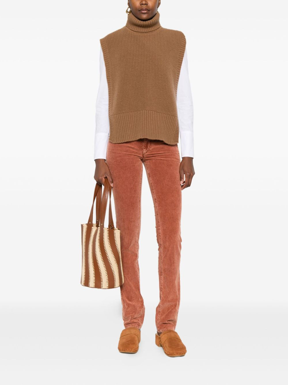five-pocket corduroy trousers - 2