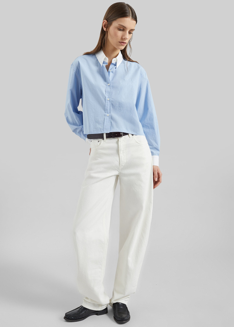 Haikure Bibi Twill Jeans - Off White 3