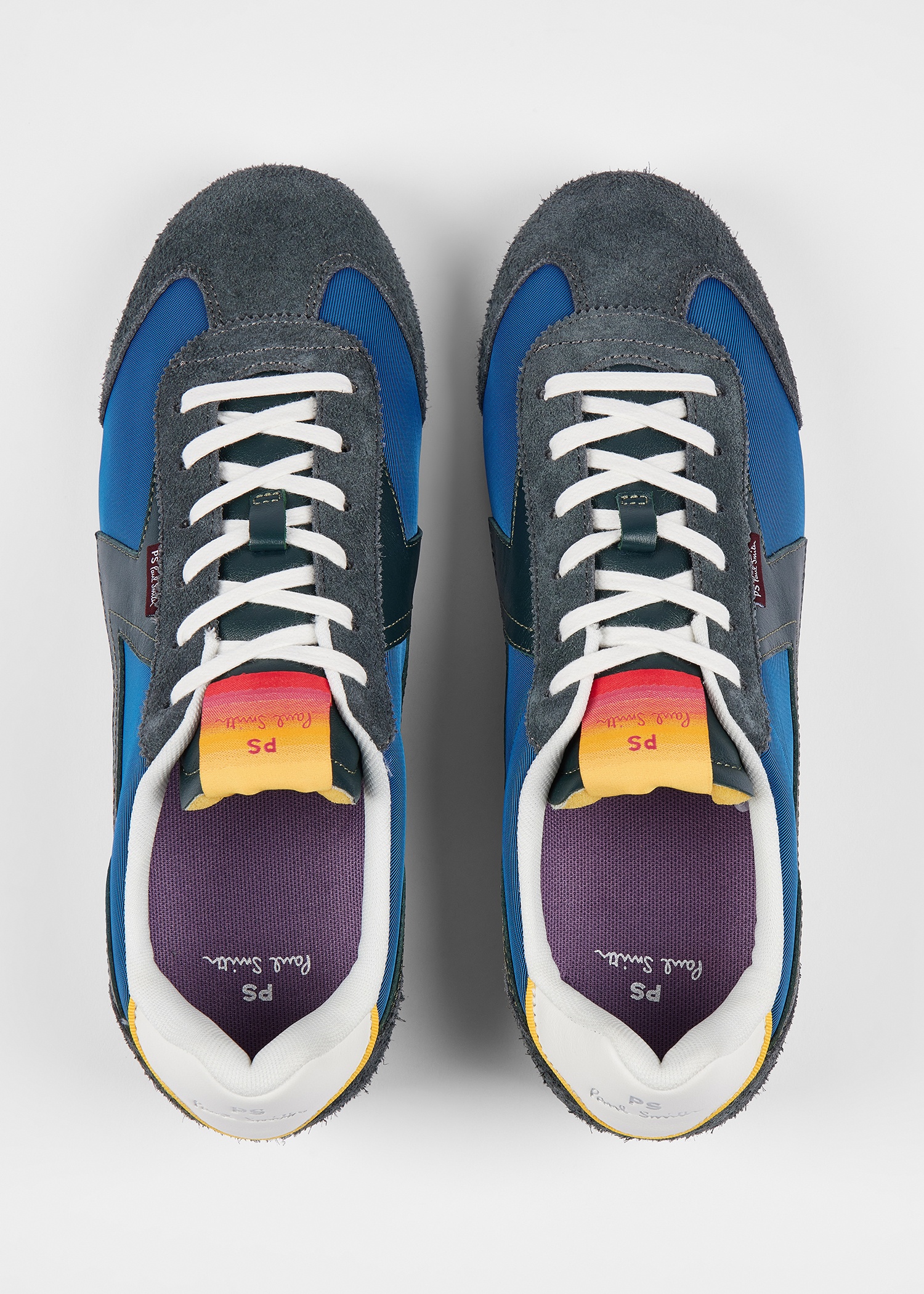 Blue 'Atlanta' Trainers - 5