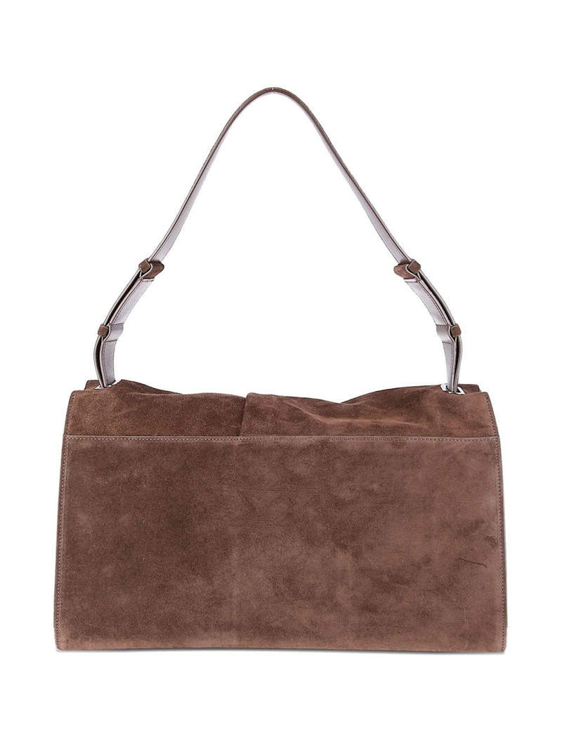 Christian Louboutin large Baggy suede shoulder bag outlook
