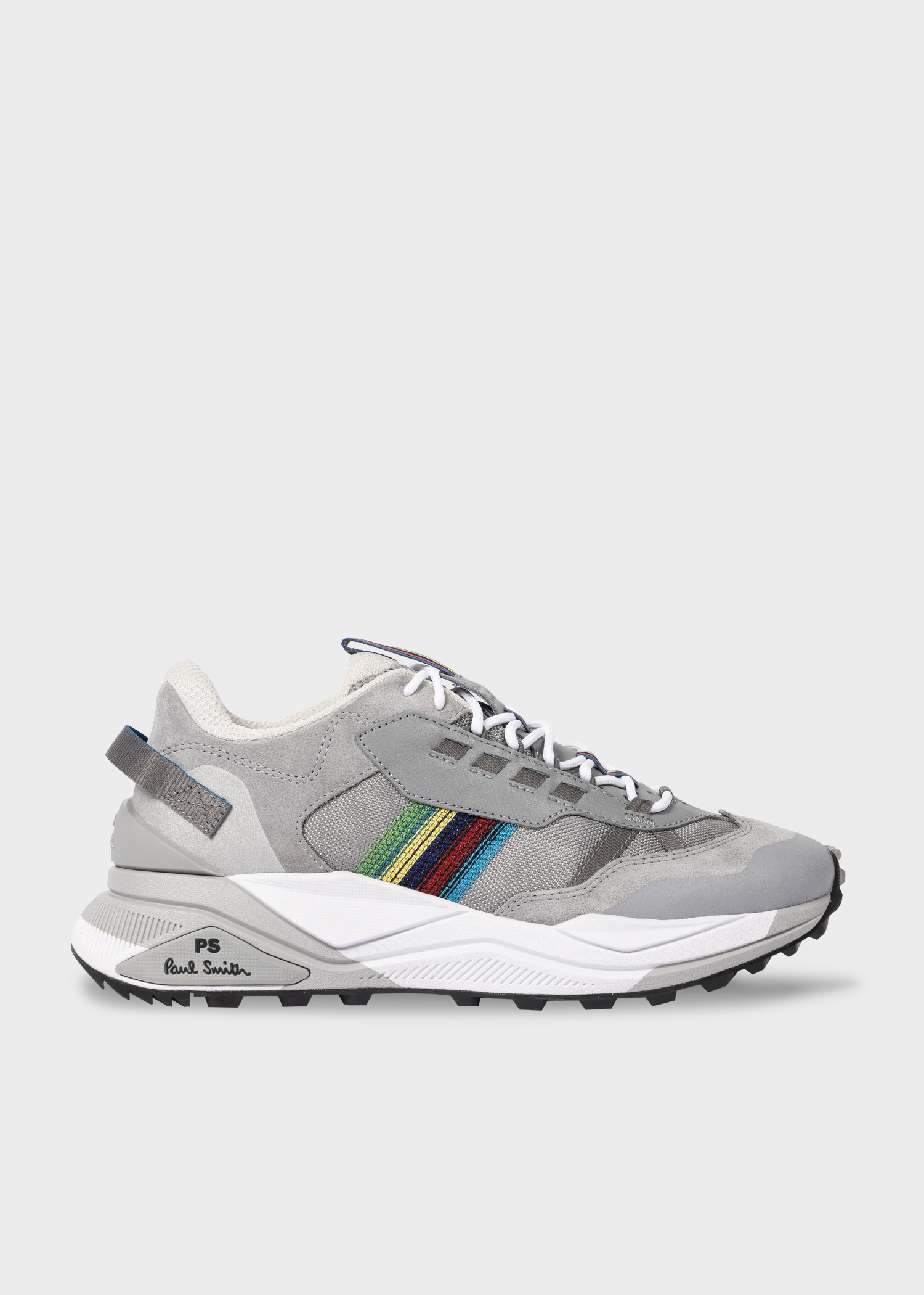 Grey 'Primus' Trainers - 1