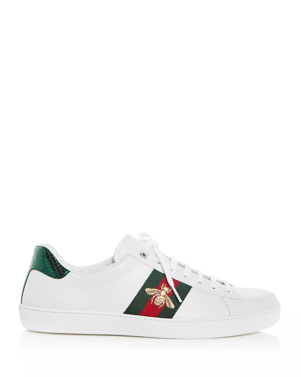 Men's Ace Leather Low Top Sneakers - 3